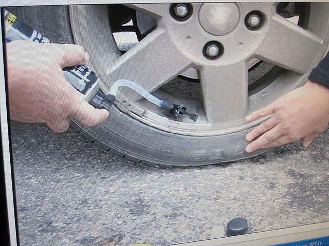 Reparo de pneus faz você mesmo - tamanho da roda